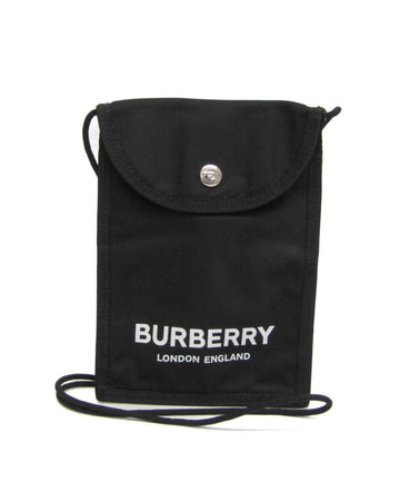 Burberry Women's Stylish Black Nylon Shoulder Bag in Black