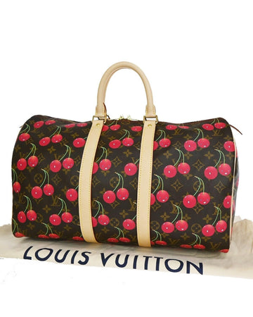 Louis Vuitton Women's Classic Canvas Travel Bag in Brown