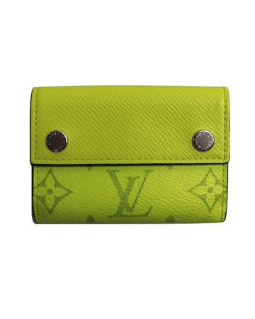 Louis Vuitton Men's Leather Wallet with Dust Bag in Yellow