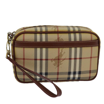 BURBERRY Nova Check Clutch Bag