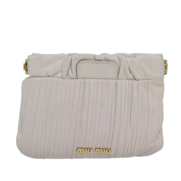 MIU MIU Matelasse Clutch Bag