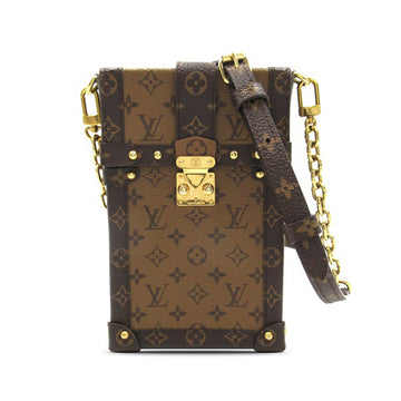 LOUIS VUITTON Monogram Reverse Pochette Trunk Verticale Crossbody Bag