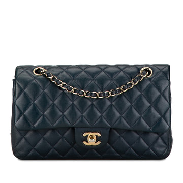 CHANEL Medium Classic Caviar Double Flap Shoulder Bag