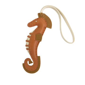 Hermes Milo Lambskin Hippo Seahorse Bag Charm