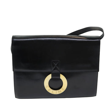 CELINE Logo du cercle Shoulder Bag