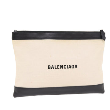 BALENCIAGA Navy pouch Clutch Bag