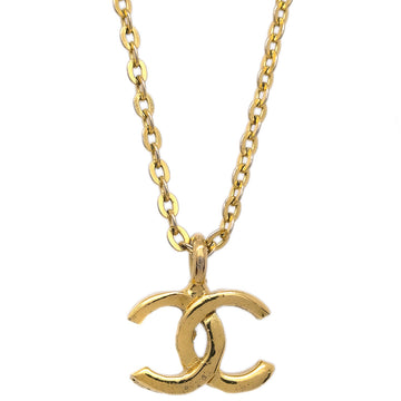 CHANEL Mini CC Gold Chain Pendant Necklace 376/1982 29900