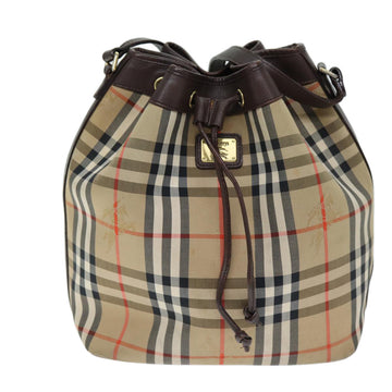 BURBERRY Nova Check Shoulder Bag