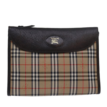 BURBERRY Nova Check Clutch Bag