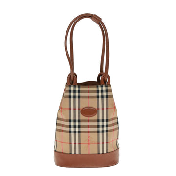 BURBERRY Haymarket Shoulder Bag