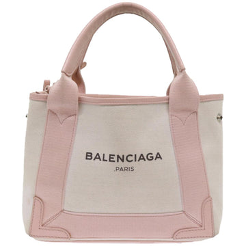 BALENCIAGA Navy Cabas Handbag