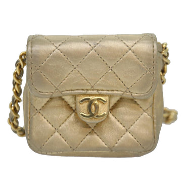 CHANEL Mini matelasse Shoulder Bag