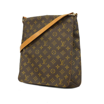 LOUIS VUITTON Shoulder Bag Monogram Musette M51256 Brown Ladies