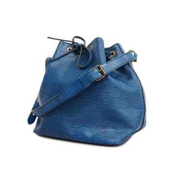 LOUIS VUITTON Shoulder Bag Epi Petit Noe M44105 Toledo Blue Ladies