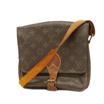 LOUIS VUITTON Shoulder Bag Monogram Cartesier 22 M51253 Brown Women's