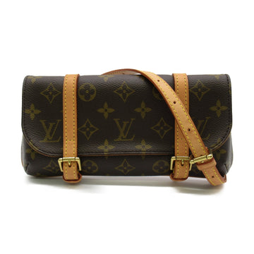 LOUIS VUITTON Pochette Marrell Brown Monogram PVC coated canvas M51159