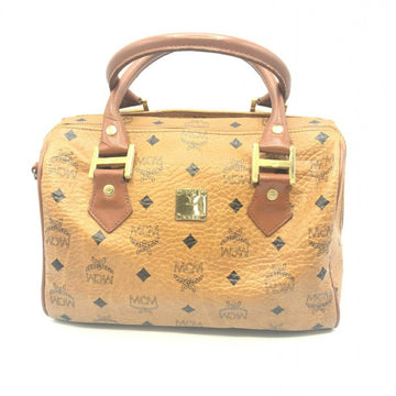 MCM Glam Boston Bag Brown