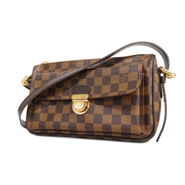 LOUIS VUITTON Shoulder Bag Damier Ravello GM N60006 Ebene Ladies