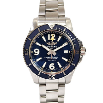 BREITLING Superocean 42 Blue Dial Japan Edition Limited to 300 Stainless Steel A173661A1C1A1 A17366 Men's Automatic Watch Wristwatch