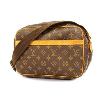 LOUIS VUITTON Shoulder Bag Monogram Reporter PM M45254 Brown Ladies