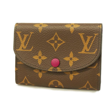 LOUIS VUITTON Wallet/Coin Case Monogram Portomone Rosali M41939 Fuchsia Ladies