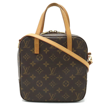 LOUIS VUITTON Monogram Spontini Handbag Shoulder Bag with Strap M47500