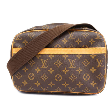 LOUIS VUITTON Shoulder Bag Monogram Reporter PM M45254 Brown Ladies