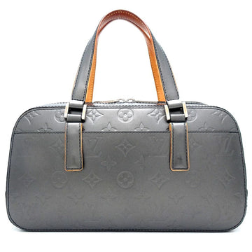LOUIS VUITTON Shelton M55172 Handbag Monogram Matte Noir 351257