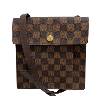 LOUIS VUITTON N45272 Pimlico Damier Shoulder Bag Brown Women's Z0005556