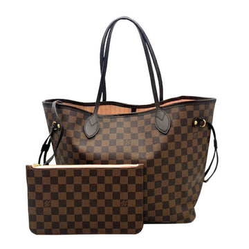 LOUIS VUITTON Neverfull MM Damier Rose Ballerine N41603