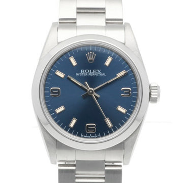ROLEX Oyster Perpetual Watch Stainless Steel 67480 Automatic Unisex  T serial 1996 model Guarantee