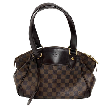 LOUIS VUITTON N41117 Verona PM Damier Handbag Brown Women's Z0005553