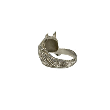 HERMES Cheval Horse Ring Motif Silver 925 85928 459k241185928