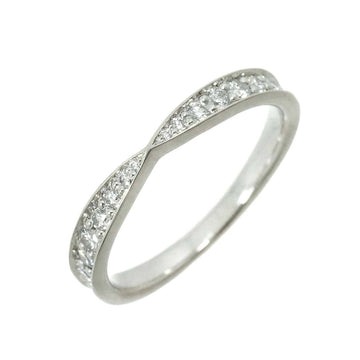 TIFFANY & Co. Harmony Band Ring Diamond Pt Platinum