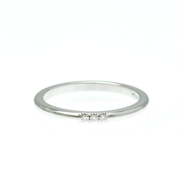 TIFFANY Forever Diamond Wedding Ring Platinum Fashion Diamond Band Ring Silver