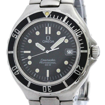 OMEGAPolished  Seamaster Professional 200M Large Size Steel Mens Watch BF572227
