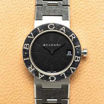 BVLGARI Watch BBL23BSSD Quartz Black Dial Stainless Steel Women's