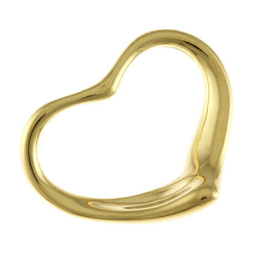 TIFFANY heart pendant top 18k gold ladies &Co.