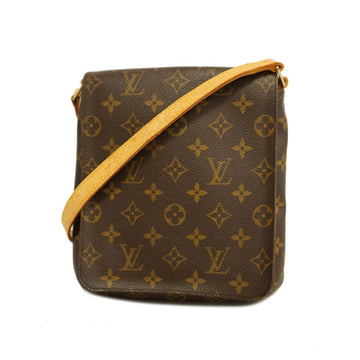 LOUIS VUITTON Shoulder Bag Monogram Musette Salsa Short Strap M51258 Brown Women's