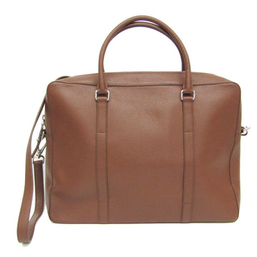 JIL SANDER Men's Leather Briefcase,Shoulder Bag Brown