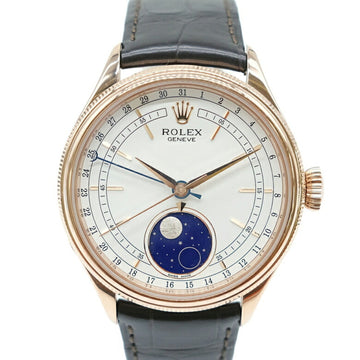 ROLEX Cellini Moon Phase Automatic Wristwatch Rose Gold 50535 M50535