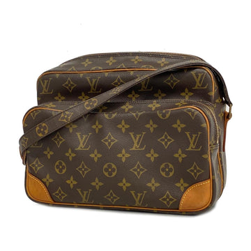 LOUIS VUITTON Shoulder Bag Monogram Nile M45244 Brown Ladies