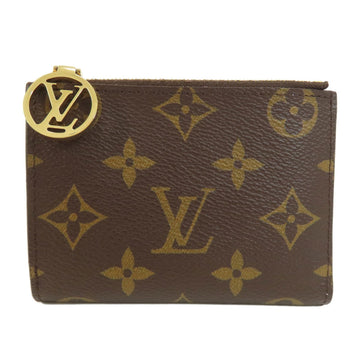 LOUIS VUITTON M82415 Portefeuille Lisa Monogram Iris Bi-fold Wallet Canvas Women's