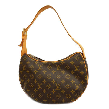 LOUIS VUITTON Shoulder Bag Monogram Croissant MM M51512 Brown Women's