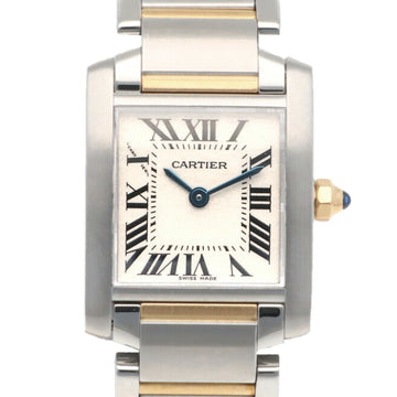 CARTIER Tank Francaise SM Watch Stainless Steel W51007Q4[2384] Quartz Ladies