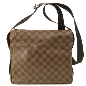 LOUIS VUITTON N45255 Naviglio Damier Ebene Shoulder Bag Canvas Women's