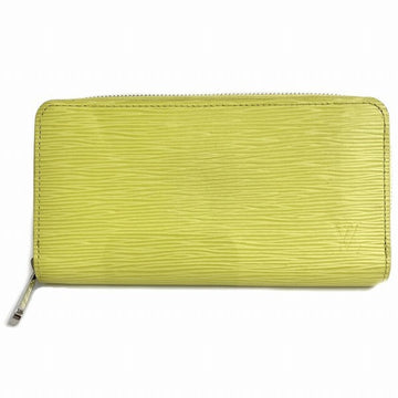 LOUIS VUITTON Epi Zippy Wallet M80321 Jaune Cedra Long Unisex