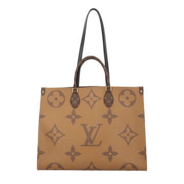 LOUIS VUITTON On the Go GM Monogram Giant Shoulder Bag Reverse M45320 Brown Unisex  2way