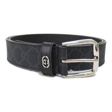 GUCCI Wide belt Black leather 67392192TIN1000100