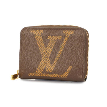 LOUIS VUITTON Wallets & Coin Cases Monogram Giant Zippy Purse M69354 Brown Men's Women's